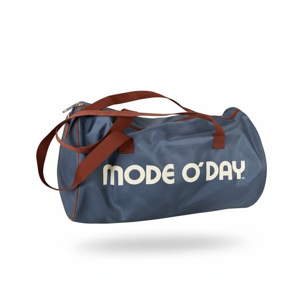 Vintage Mode O’Day Duffel Bag – Retro Nylon Gym Travel Bag